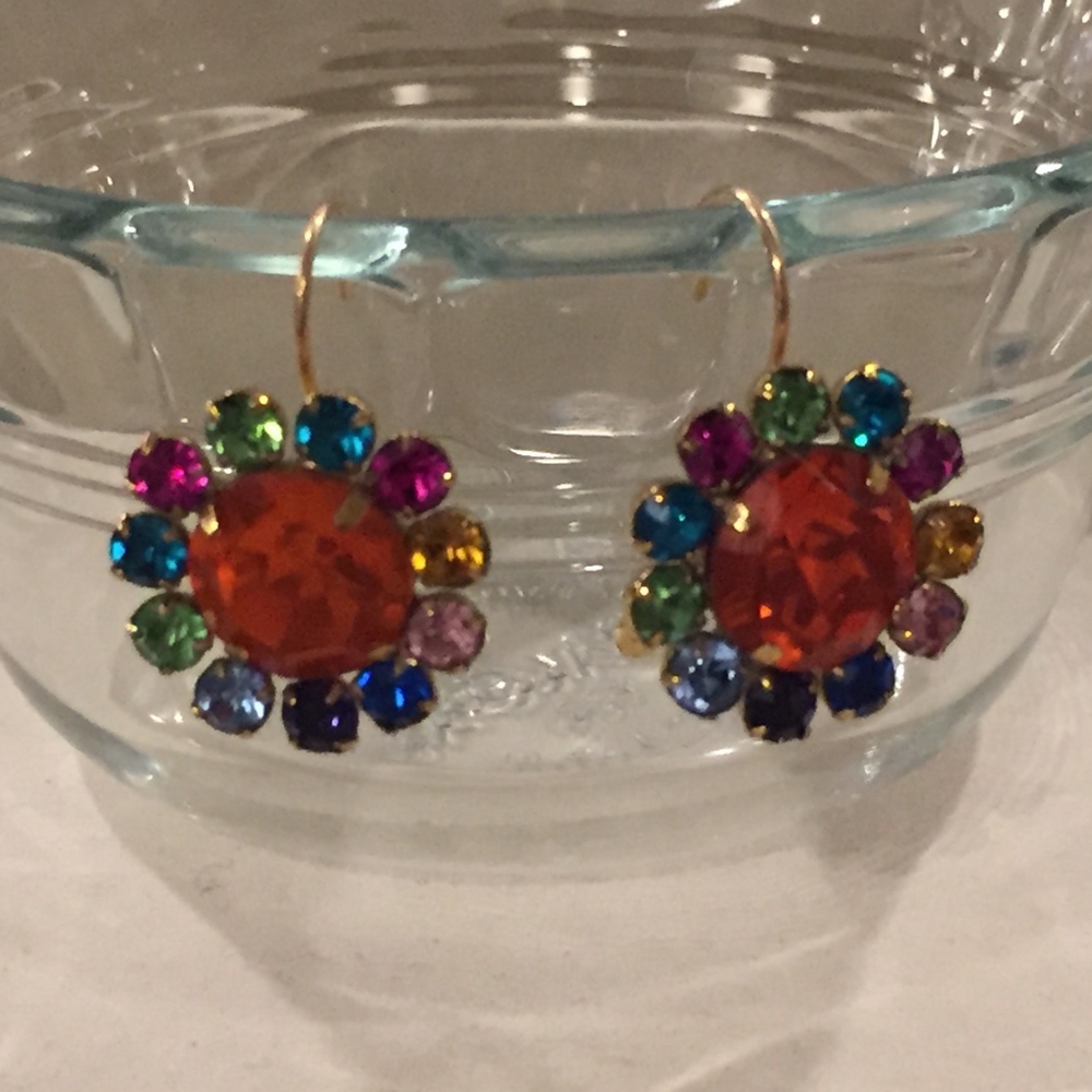 Kate Spade New York multi-color flower earring